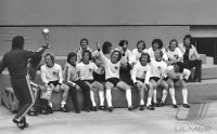 Fussball WM 1974 Finale: Teamjubel Deutschland