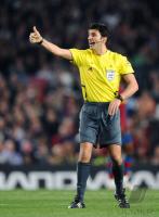 Fussball CHL  Halbfinale:  Schiedsrichter Busacca (SUI)