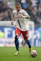 Fussball, 1. Bundesliga  Saison 2014/2015: Hamburger SV - FC Augsburg