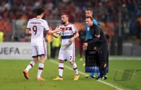 Fussball CHL  Saison 2014/2015: AS Rom - FC Bayern Muenchen