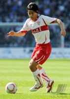 Fussball: 1. Bundesliga Saison 2010/2011: VfB Stuttgart: OKAZAKI