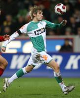 Fussball 1. Bundesliga: Bremen, HUNT Einzelaktion