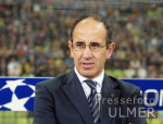 FUSSBALL CHL   La Coruna Trainer Javier Irureta ,