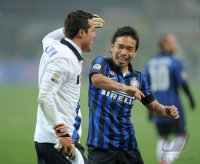 FUSSBALL International SERIE A 2011/2012:  JUBEL  Yuto Nagatomo (Inter Mailand)