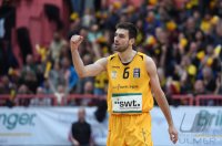 Basketball 1. Bundesliga 14/15 Hauptrunde:  Walter Tigers Tuebingen - TBB Trier