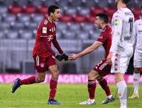 Fussball 1. Bundesliga Saison 21/22: FC Bayern Muenchen - 1. FSV Mainz 05