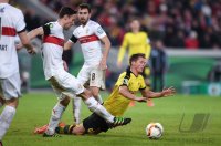 Fussball DFB Pokal Viertelfinale 15/16: VfB Stuttgart - Borussia Dortmund