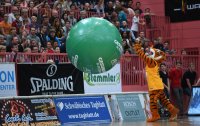 Basketball 1. Bundesliga 14/15 Hauptrunde:  Walter Tigers Tuebingen - medi bayreuth