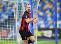 FUSSBALL SERIE A 2020/2021: JUBEL Zlatan Ibrahimovic (AC Mailand)