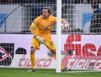 Fussball 1. Bundesliga Saison 14/15: Torwart Timo Hildebrand (Eintracht Frankfurt)