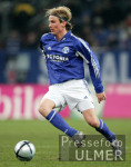 Fussball 1. Bundesliga: S04, POULSEN Einzelaktion