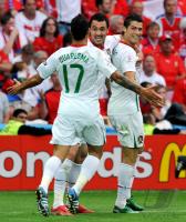 FUSSBALL EURO 2008: Tschechien - Portugal