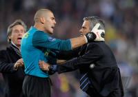 FUSSBALL  International CHL 2009/2010 :  JUBEL  Trainer Jose Mario Santos Mourinho (Inter)