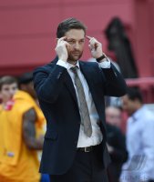 Basketball 1. Bundesliga 14/15 Hauptrunde:  Walter Tigers Tuebingen - Eisbaeren Bremerhaven