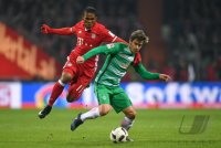 Fussball Bundesliga Saison 16/17: SV Werder Bremen - FC Bayern Muenchen