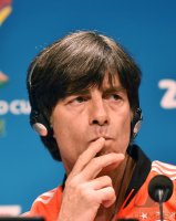 FUSSBALL WM 2014  Viertelfinale PK; Bundestrainer Joachim Loew (Deutschland)