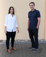 Daniel Bucher und Melanie Rutzenhoefer