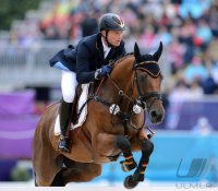 REITEN Olympia 2012: Doppel-Olympiasieger Michael Jung (Deutschland) mit Sam