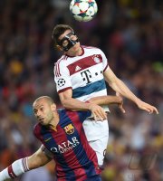 Fussball CHL 14/15 Halbfinale: FC Barcelona - FC Bayern Muenchen