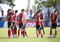 Fussball, Junioren U 17 WM 2025 Belgien - Tunesien, 
Gruppe D