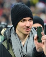 FUSSBALL DFB POKAL  Saison 2012/2013:  Skifahrer Felix Neureuther