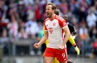 Fussball 1. Bundesliga 23/24: FC Bayern Muenchen - Eintracht Frankfurt