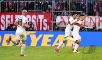 Fussball 1. Bundesliga Saison 18/19: FC Bayern Muenchen - VfB Stuttgart