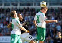 FUSSBALL 1. BUNDESLIGA: Bremen - Cottbus