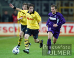 Fussball Uefa-Cup: Dortmund - Wien, Zweikampf