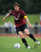 Fussball 1. Bundesliga, Testspiel: Hannover, SCHULZ am Ball