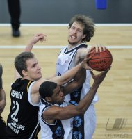 Basketball  1. Bundesliga  10/11   Walter Tigers Tuebingen - New Yorker Phantoms Braunschweig