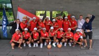 Beachsoccer Nationalteam von Tahiti besucht die FIFA