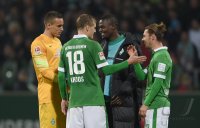 Fussball, 1. Bundesliga  Saison 2014/2015: SV Werder Bremen - VfB Stuttgart