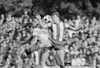 Fussball Gladbach - Bayern: Netzer, Schwarzenbeck
