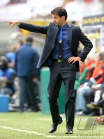 FUSSBALL SERIE A:  Trainer Andrea Stramaccioni (Inter Mailand)