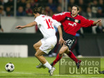 Fussball UCL: Leverkusen - Piraeus,  Zweikampf