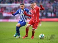 Fussball  1.Bundesliga   Saison 17/18: FC Bayern Muenchen -  Hertha BSC Berlin