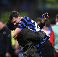 FUSSBALL CHAMPIONS LEAGUE SAISON 24/25
Viertelfinal Rueckspiel, Inter Mailand - FC Bayern Muenchen