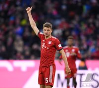 Fussball 1. Bundesliga Saison 18/19: FC Bayern Muenchen - VfB Stuttgart