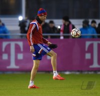 Fussball 1. Bundesliga Saison 14/15: Training FC Bayern Muenchen