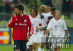FUSSBALL CHL   FCB  - AC Mailand Enttuschter  Ballack (FCB)