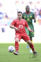 FUSSBALL WM 2022 Vorrunde: Schweiz - Kamerun