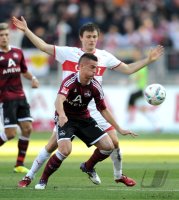 Fussball 1. Bundesliga, Saison 2011/2012:  1 FC Nuernberg - VfB Stuttgart