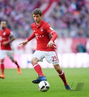 Fussball 1. Bundesliga Saison 2016/2017: FC Bayern Muenchen - Eintracht Frankfurt