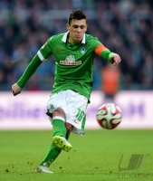 Fussball, 1. Bundesliga  Saison 2014/2015: Werder Bremen - FC Augsburg