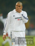 Fussball UCL: Madrid, RONALDO Hand vorm Mund