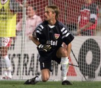 Fussball  1. Bundesliga  2000/2001: VfB Stuttgart - Bayer Leverkusen