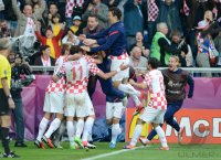 Fussball International Europameisterschaft 2012: Italien - Kroatien