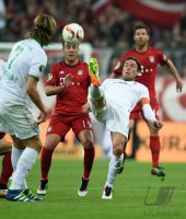 Fussball DFB Pokal Halbfinale 15/16: FC Bayern Muenchen - SV Werder Bremen