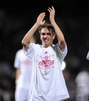 FUSSBALL  International CHL 09/10: JUBEL Philipp Lahm  (FCB)